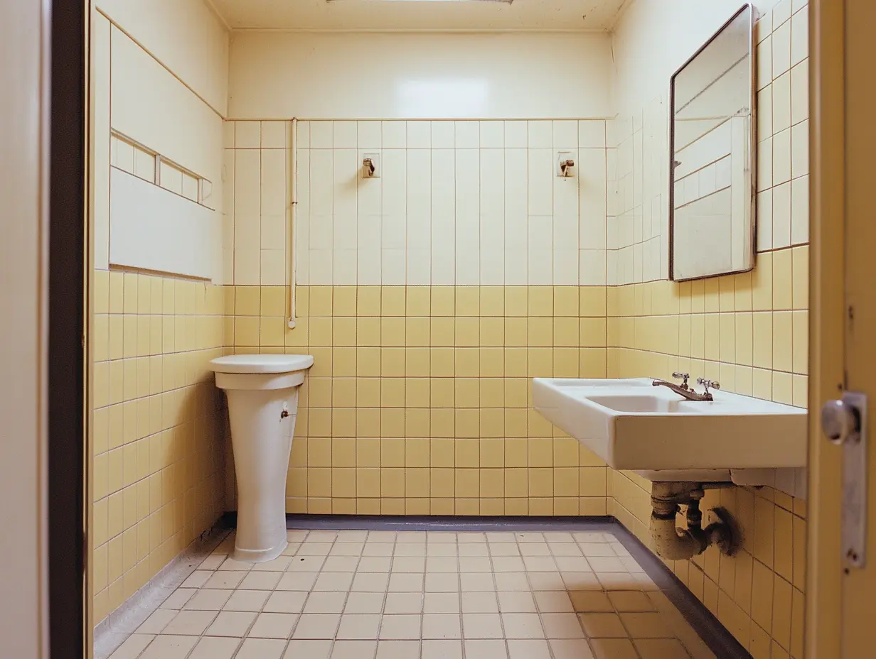 Old bathroom before renovation